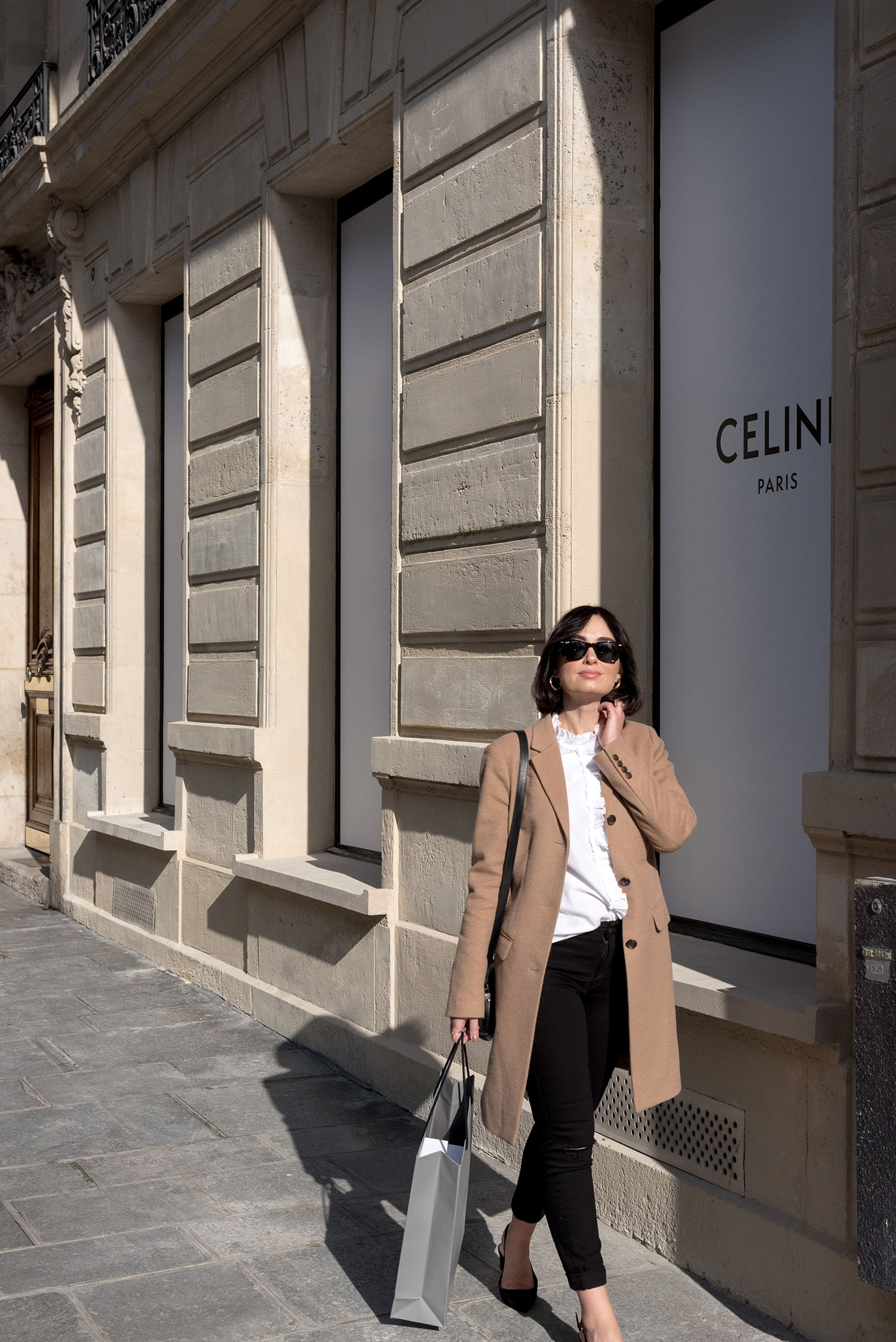 CELINE PARIS MONTAIGNE a CELINE store in Paris.