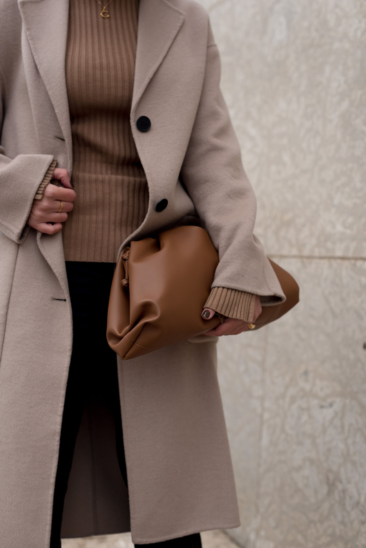 Coco & Vera - Celine necklace, H&M sweater, Looks Like Summer clutch